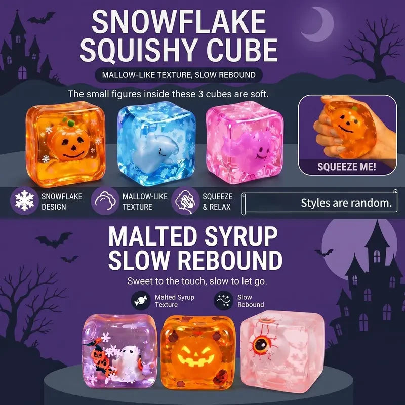 Halloween Horror Squishy Toy Set