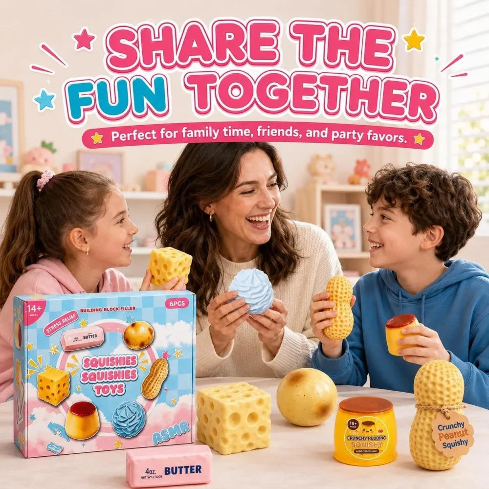 Crunchy Squishy Mystery Box Party Favors
