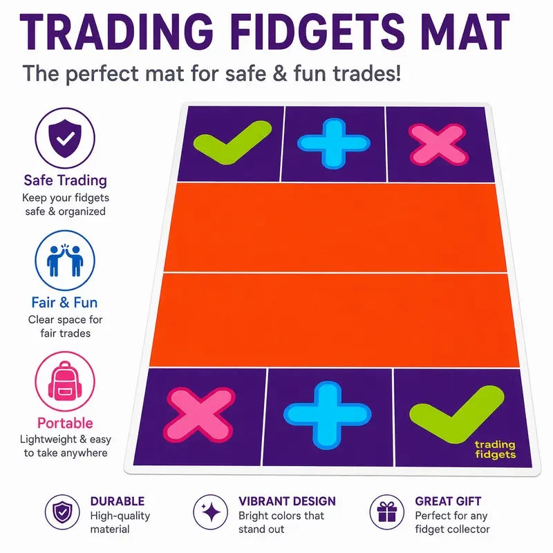 Sensory Fidget Trading Mat Set