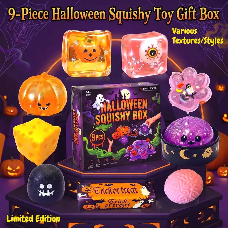Halloween Horror Squishy Toy Set
