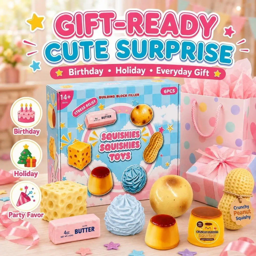 Crunchy Squishy Mystery Box Party Favors