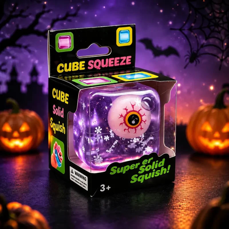 Halloween Ice Cube Squishy Toy